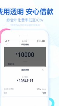 分期乐为何不能借钱？