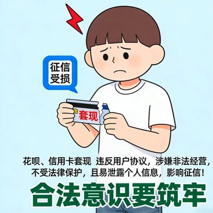 花呗套钱会怎样