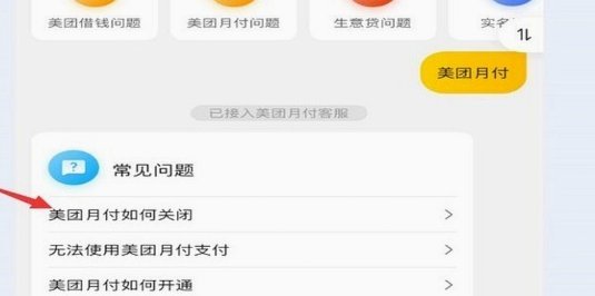 美团 月付 取消